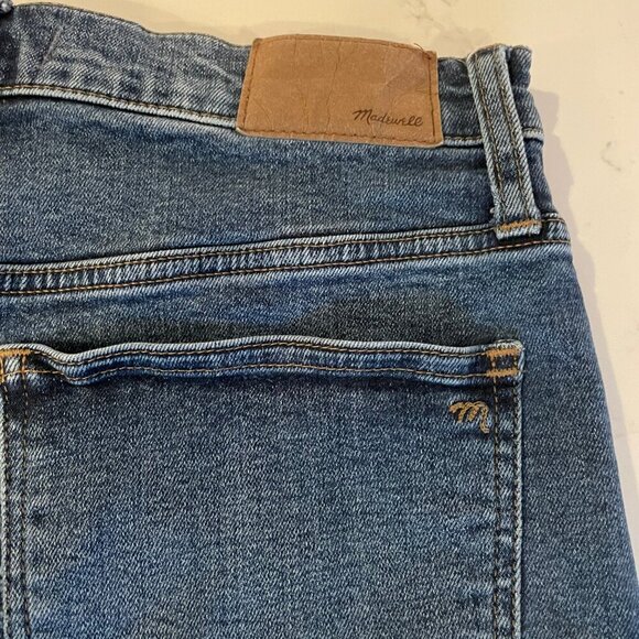 J. Crew Madewell The Perfect Vintage Jean Hi Rise Med Wash Cotton Blend Sz 27 - Picture 8 of 14